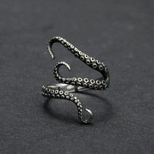 Stainless Steel Octopus Ring