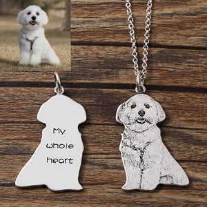 925 Silver Custom Pet Necklace