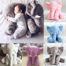 LARGE PLUSH ELEPHANT SLEEPING PILLOW