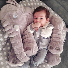 LARGE PLUSH ELEPHANT SLEEPING PILLOW