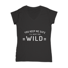 wild ﻿Classic Women's V-Neck T-Shirt