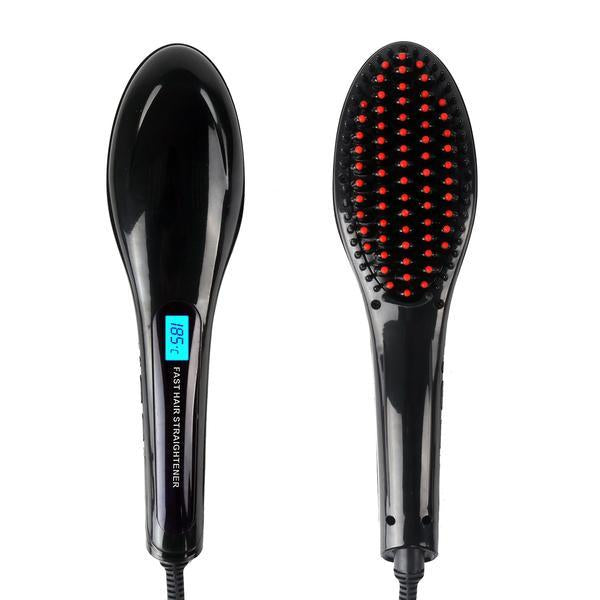 Hair Brush Straightener – 3 in 1 Ceramic Hair Brush