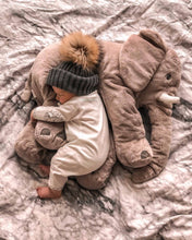 LARGE PLUSH ELEPHANT SLEEPING PILLOW
