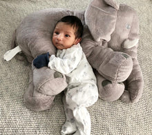 LARGE PLUSH ELEPHANT SLEEPING PILLOW