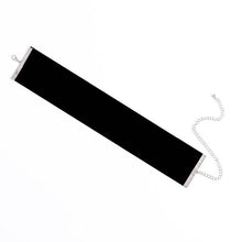 Wide Black Choker