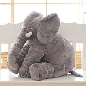 LARGE PLUSH ELEPHANT SLEEPING PILLOW