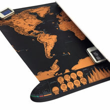 Travelers Scratch map