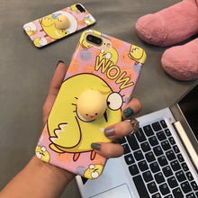 3D Cute Soft Silicone Squishy Animals iPhone Cases