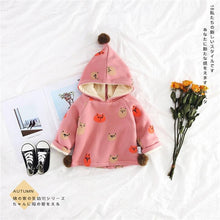 WARM PET DESIGN PULLOVER FOR BABY GIRL