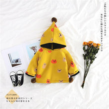 WARM PET DESIGN PULLOVER FOR BABY GIRL