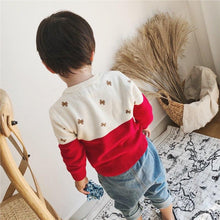 SUPER CUTE DOG PRINT LONG-SLEEVE SWEATER FOR BABY