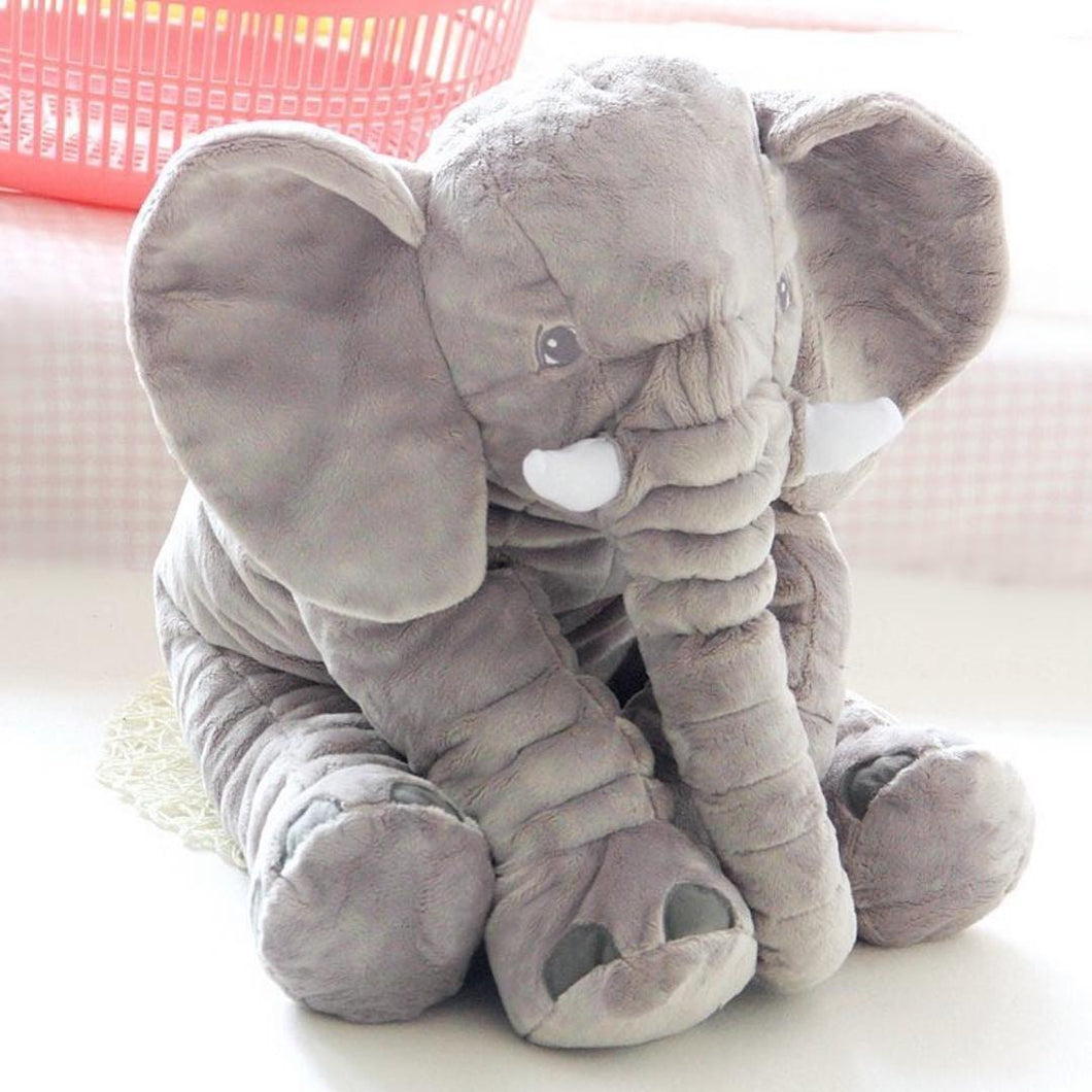LARGE PLUSH ELEPHANT SLEEPING PILLOW